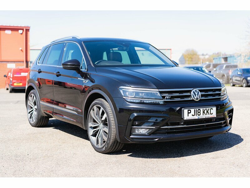 Volkswagen Tiguan Tdi R-line - 2018 18 PJ18KKC Black #5