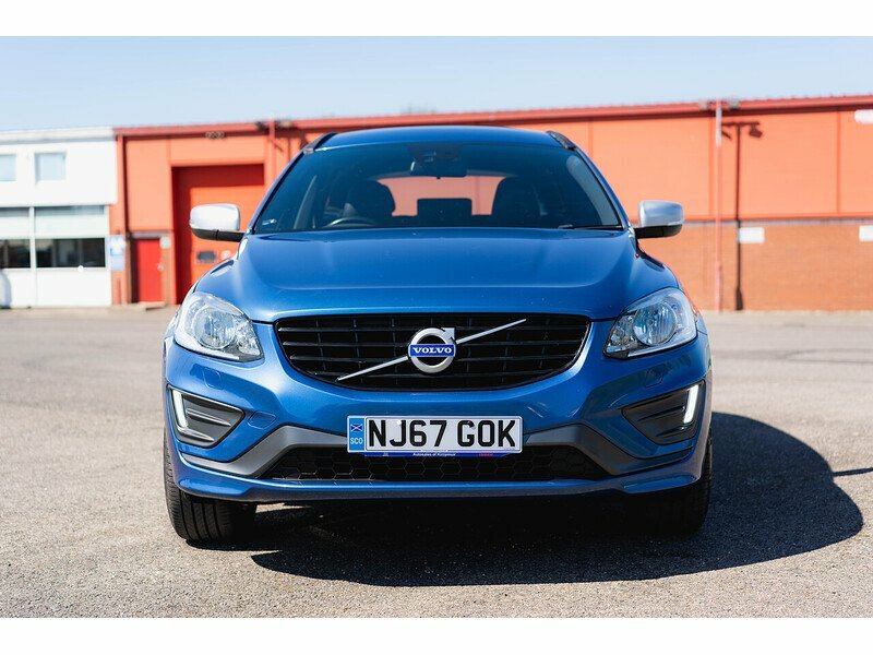 Volvo XC60 D5 R-design Nav - 2017 67 NJ67GOK Blue #4