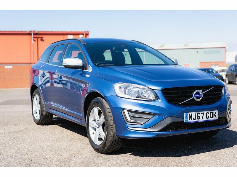 Volvo XC60 D5 R-design Nav - 2017 67 NJ67GOK Blue #5