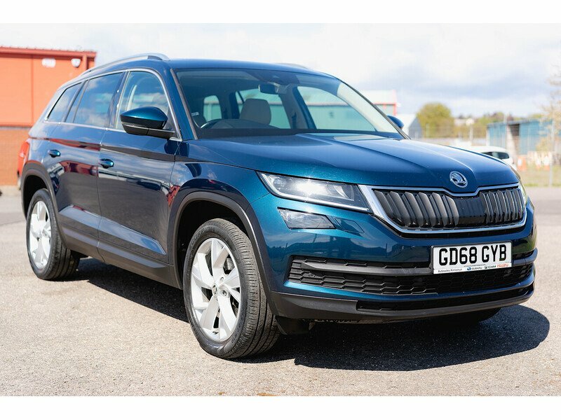 Skoda Kodiaq Tsi Act Edition - 2019 68 GD68GYB Blue #5