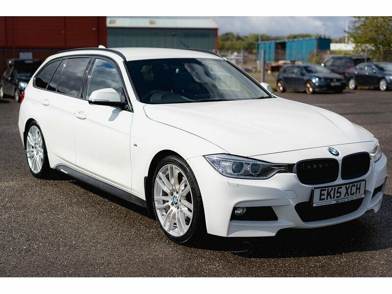 BMW 3 Series 320D M Sport - 2015 EK15XCH White #5