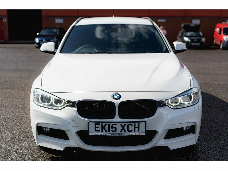 BMW 3 Series 320D M Sport - 2015 EK15XCH White #4