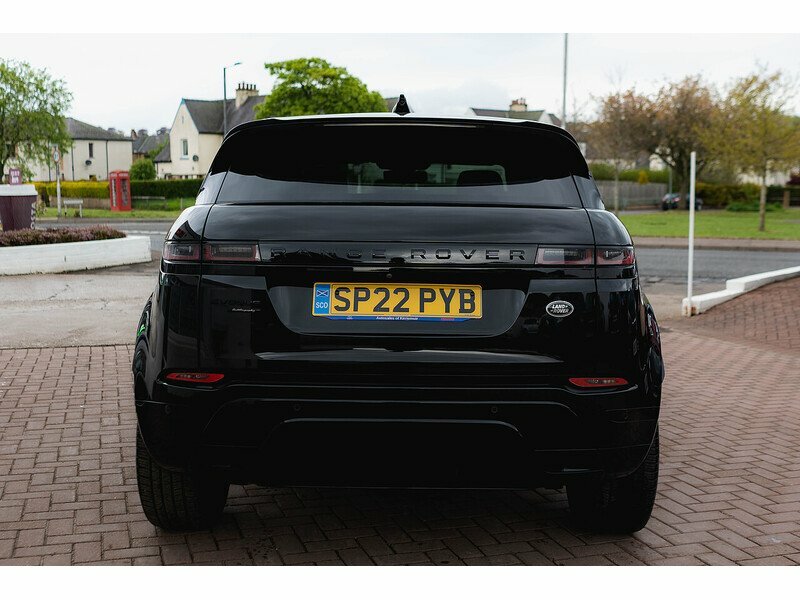Land Rover Range Rover Evoque P250 Mhev - 2022 22 SP22PYB Black #6