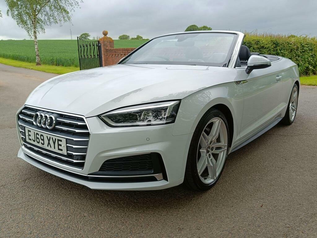 Audi A5 2.0 Tdi 40 S Line S Tronic Euro 6 S S EJ69XYE White #4