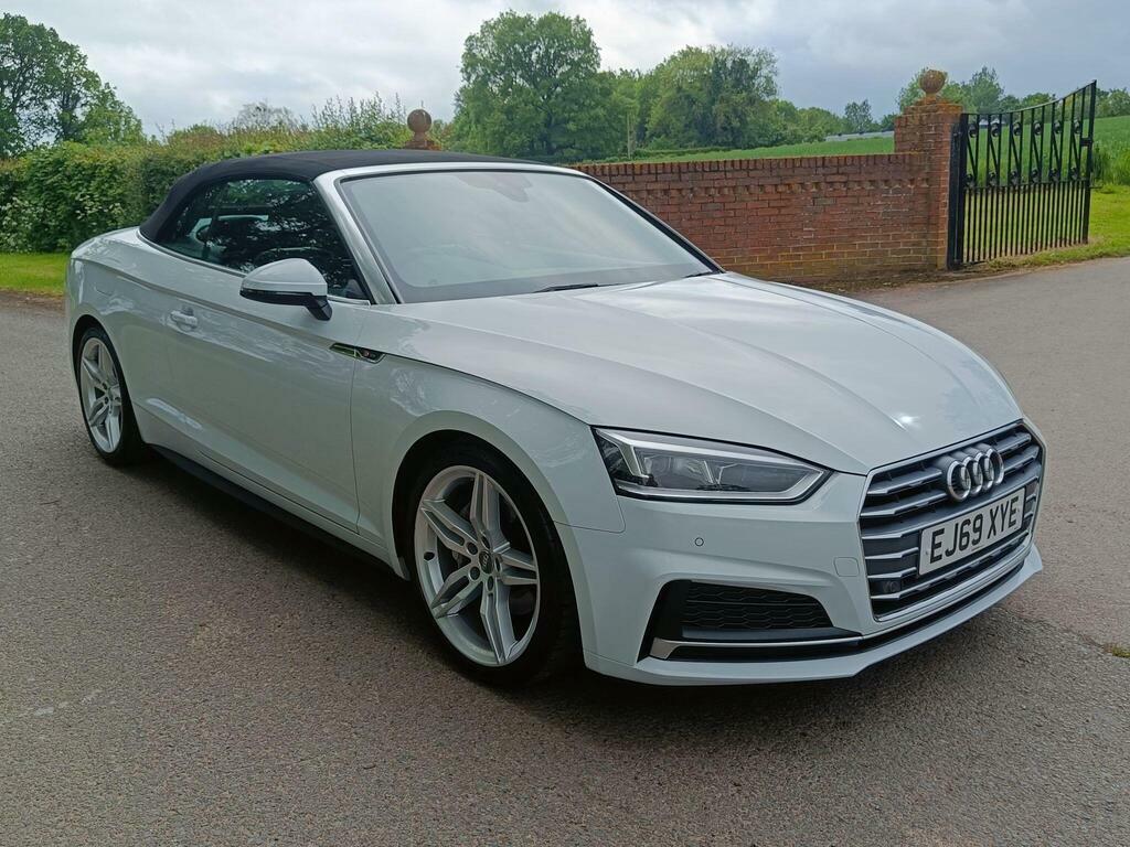 Audi A5 2.0 Tdi 40 S Line S Tronic Euro 6 S S EJ69XYE White #3
