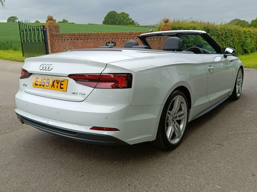 Audi A5 2.0 Tdi 40 S Line S Tronic Euro 6 S S EJ69XYE White #5