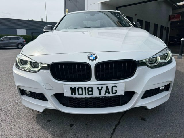 BMW 3 Series 320D M Sport Shadow WO18YAG White #5