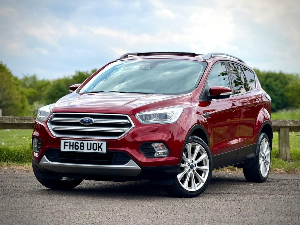 Ford Kuga 2.0 Tdci Ecoblue Titanium X Edition Euro 6 Ss 5 FH68UOK Red #4