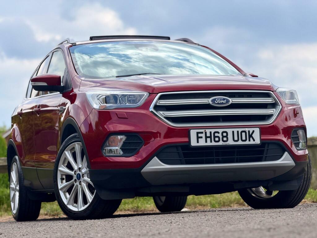 Ford Kuga 2.0 Tdci Ecoblue Titanium X Edition Euro 6 Ss 5 FH68UOK Red #6