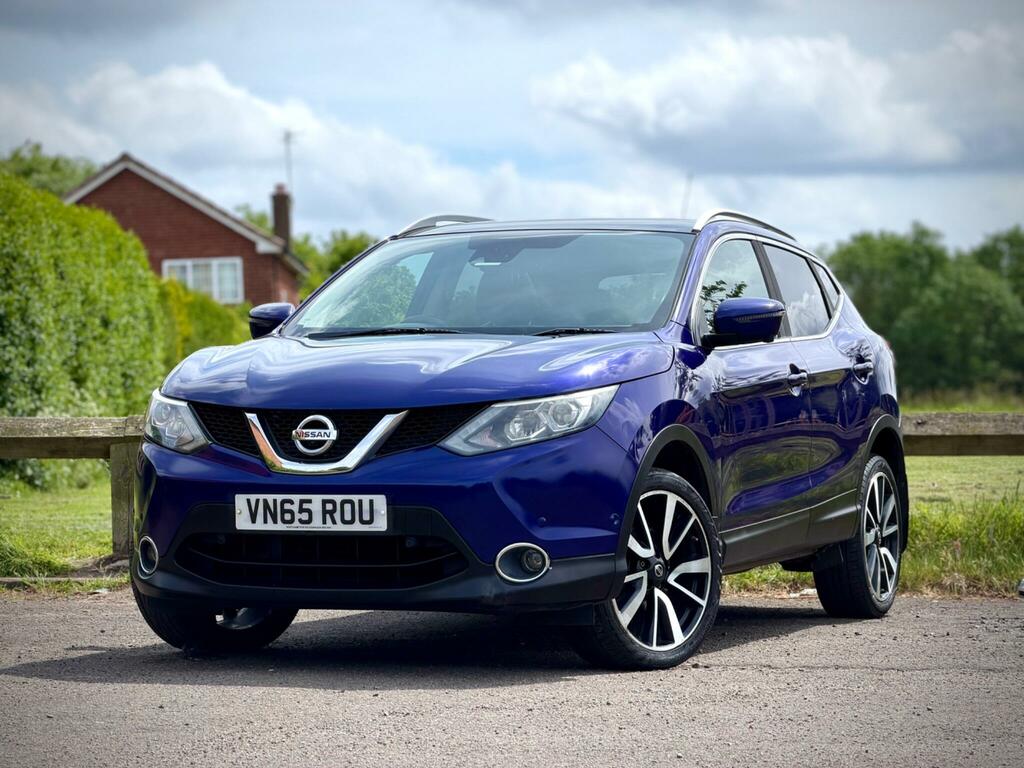 Nissan Qashqai 1.6 Dig-t Tekna 2Wd Euro 6 Ss VN65ROU Blue #4