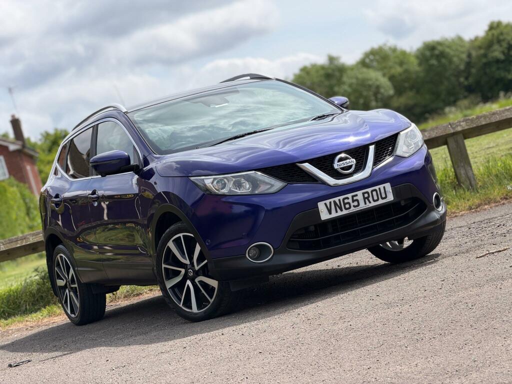 Nissan Qashqai 1.6 Dig-t Tekna 2Wd Euro 6 Ss VN65ROU Blue #5