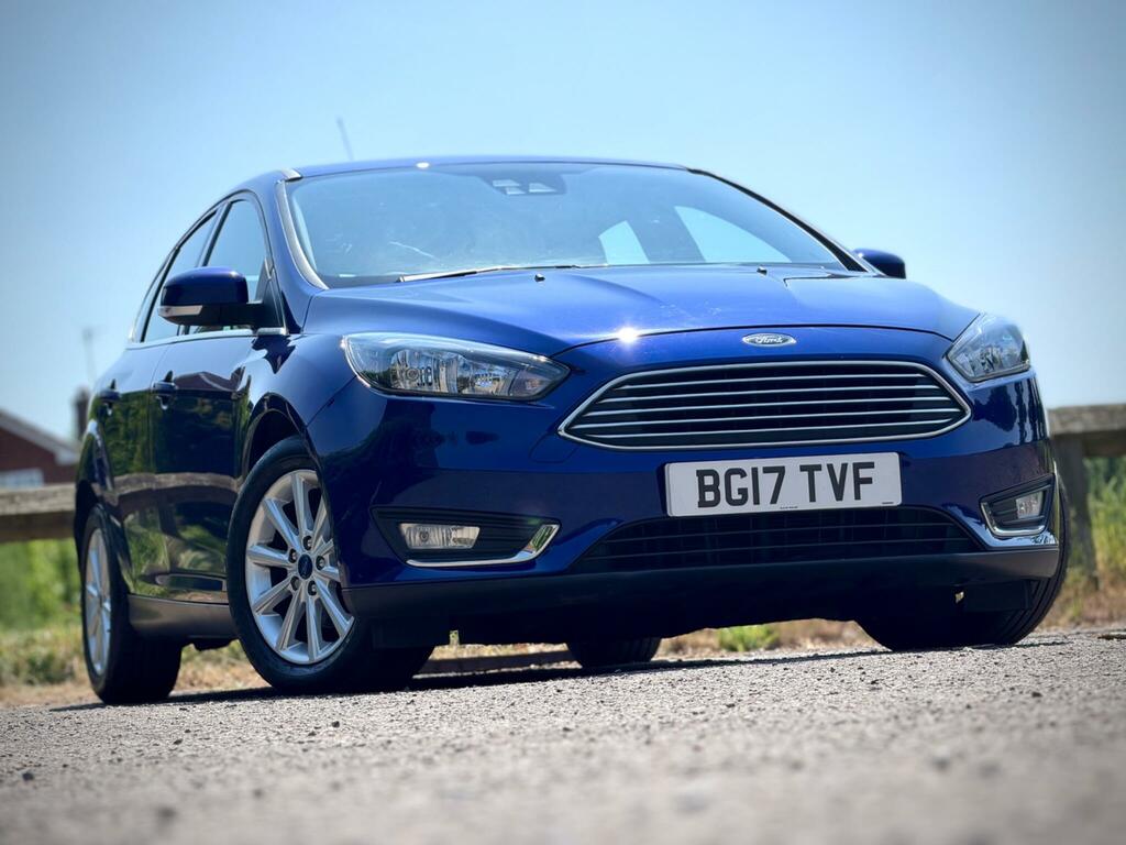 Ford Focus 1.0T Ecoboost Titanium Euro 6 Ss BG17TVF Blue #4