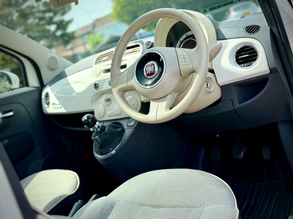 Fiat 500 1.2 Lounge Euro 6 Ss LX65OEK White #3
