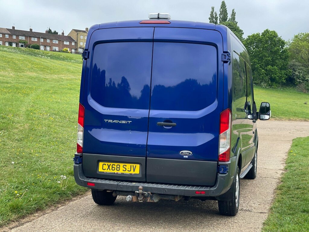 Ford Transit Custom 2.0 350 Ecoblue Crew Van Fwd L3 H2 Euro 6 6Dr CX68SJV Blue #4