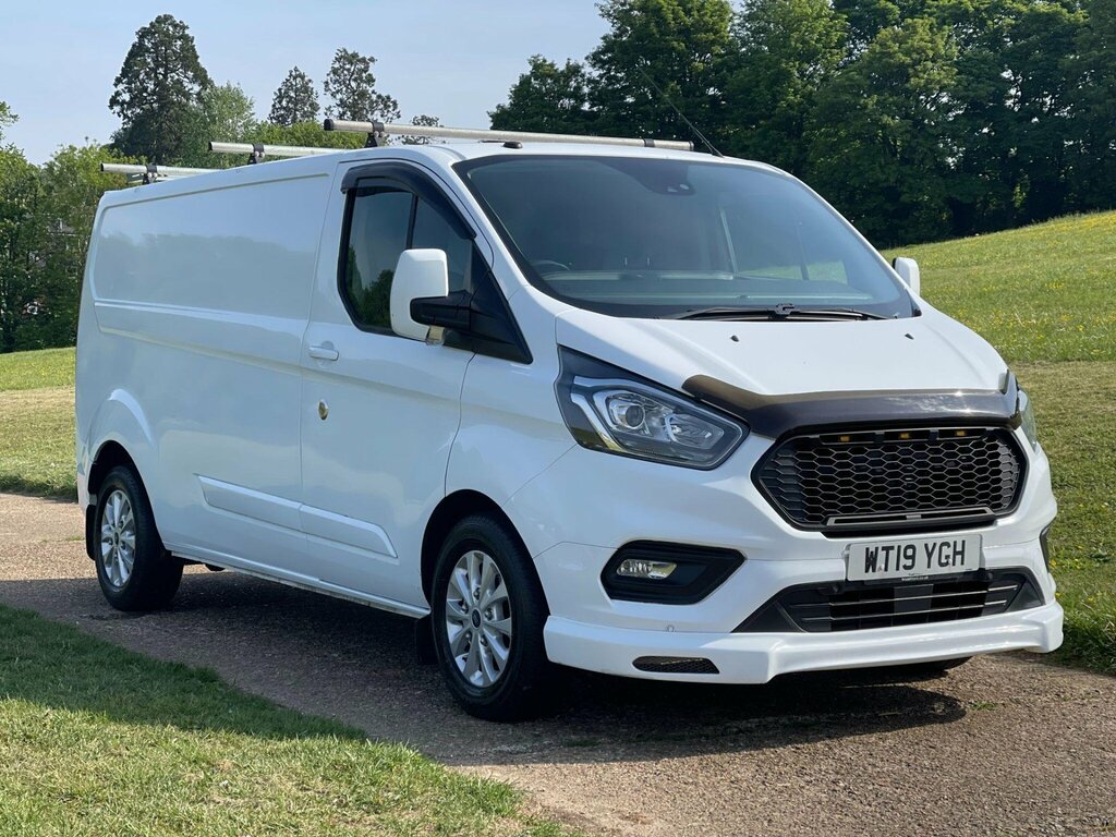 Ford Transit Custom 2.0 300 Ecoblue Trend L2 H1 Euro 6 Ss WT19YGH White #2