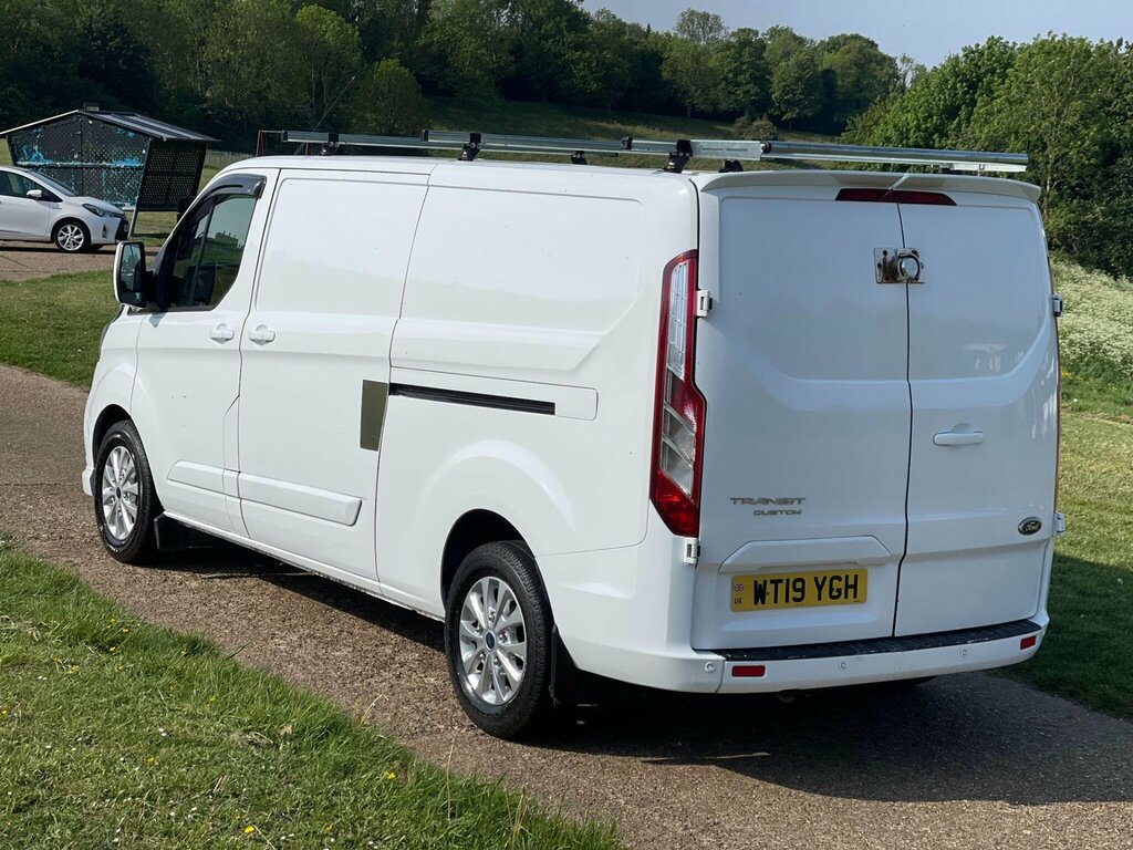 Ford Transit Custom 2.0 300 Ecoblue Trend L2 H1 Euro 6 Ss WT19YGH White #6