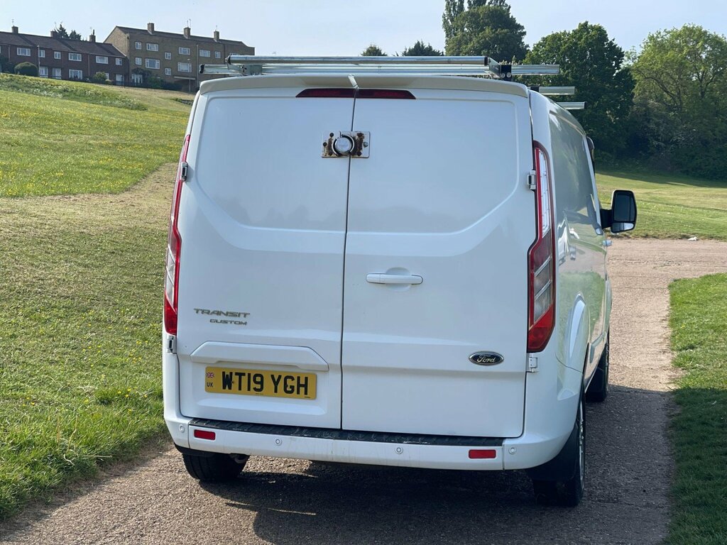 Ford Transit Custom 2.0 300 Ecoblue Trend L2 H1 Euro 6 Ss WT19YGH White #4