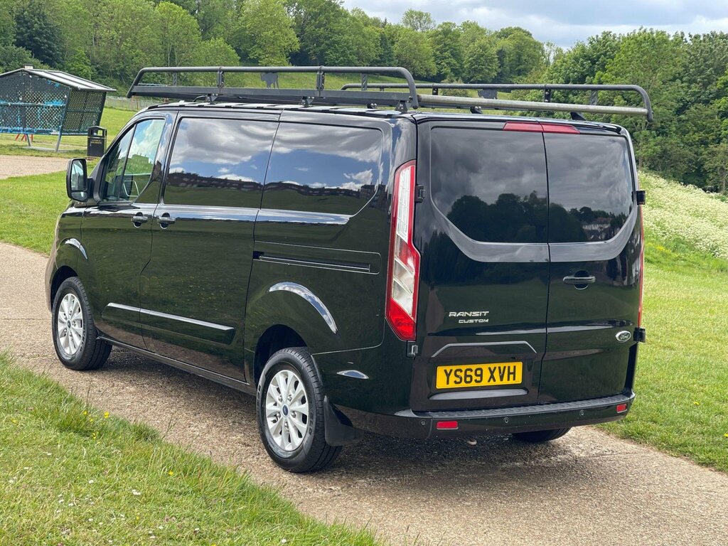 Ford Transit Custom 2.0 280 Ecoblue Limited L1 H1 Euro 6 Ss YS69XVH Black #6