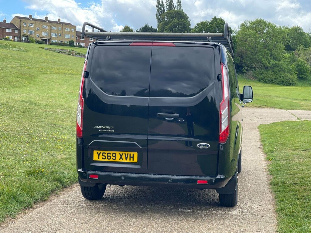 Ford Transit Custom 2.0 280 Ecoblue Limited L1 H1 Euro 6 Ss YS69XVH Black #4