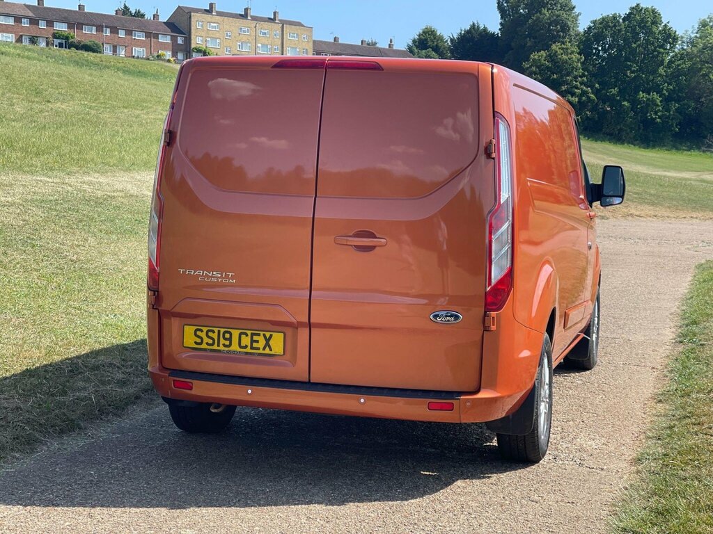 Ford Transit Custom 2.0 300 Ecoblue Limited L2 H1 Euro 6 SS19CEX Orange #4