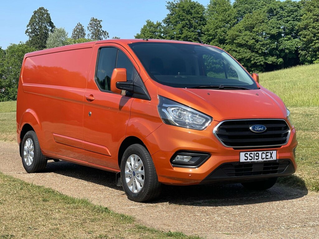 Ford Transit Custom 2.0 300 Ecoblue Limited L2 H1 Euro 6 SS19CEX Orange #2