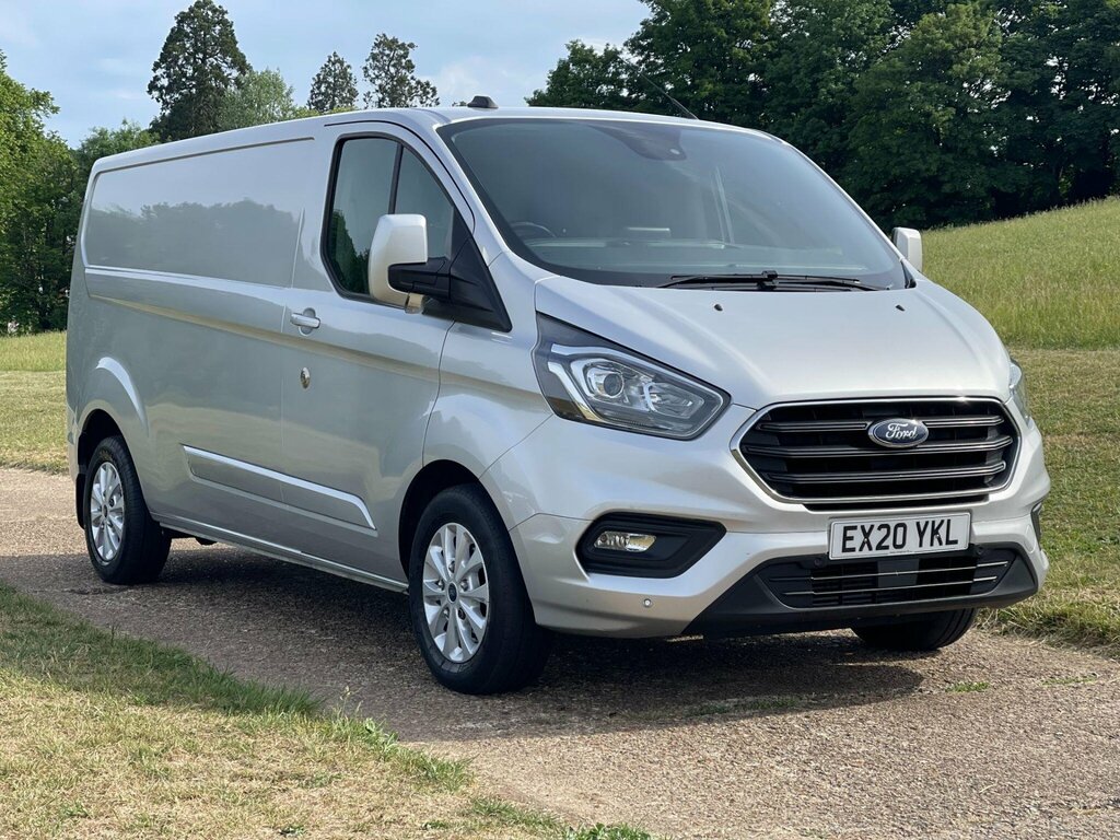 Ford Transit Custom 2.0 300 Ecoblue Limited L2 H1 Euro 6 Ss EX20YKL Silver #2