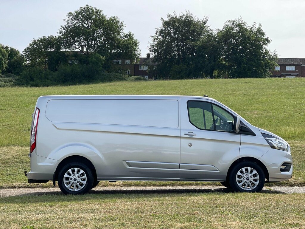 Ford Transit Custom 2.0 300 Ecoblue Limited L2 H1 Euro 6 Ss EX20YKL Silver #3