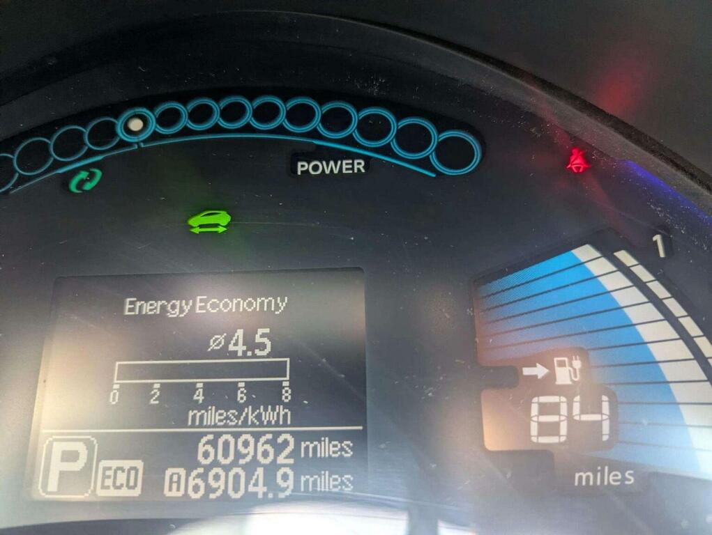 Nissan Leaf Hatchback PF63TZZ Grey #4