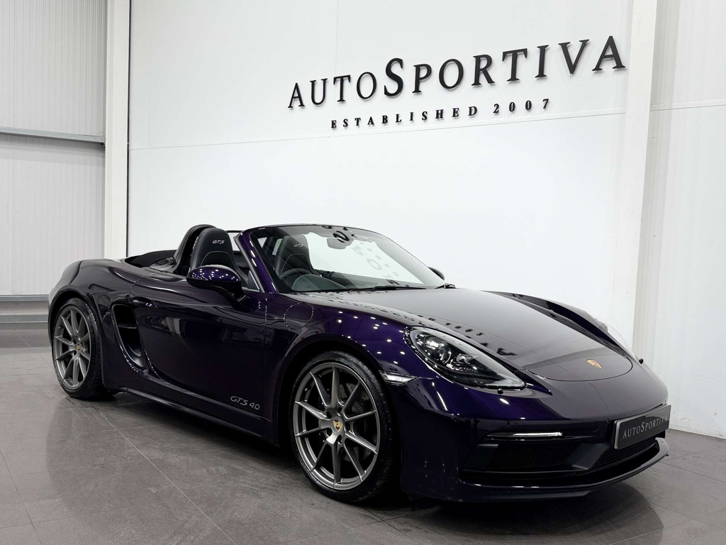 Porsche 718 Boxster Boxster Gts Pdk Semi Blue #9