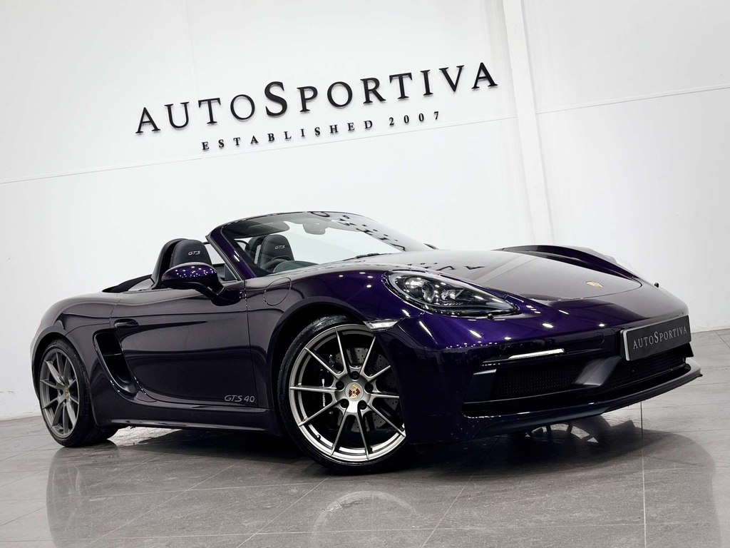 Porsche 718 Boxster Boxster Gts Pdk Semi Blue #53