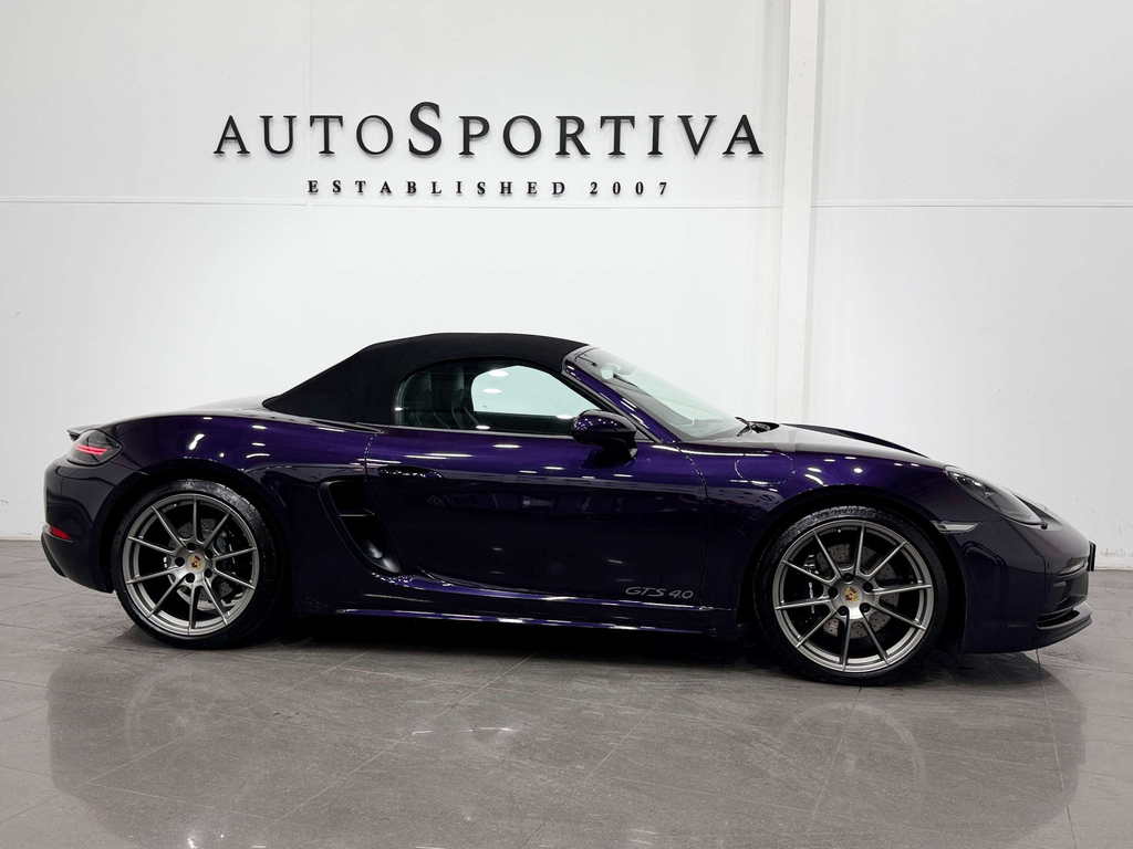 Porsche 718 Boxster Boxster Gts Pdk Semi Blue #7