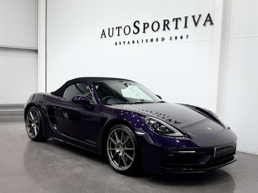 Porsche 718 Boxster Boxster Gts Pdk Semi Blue #10