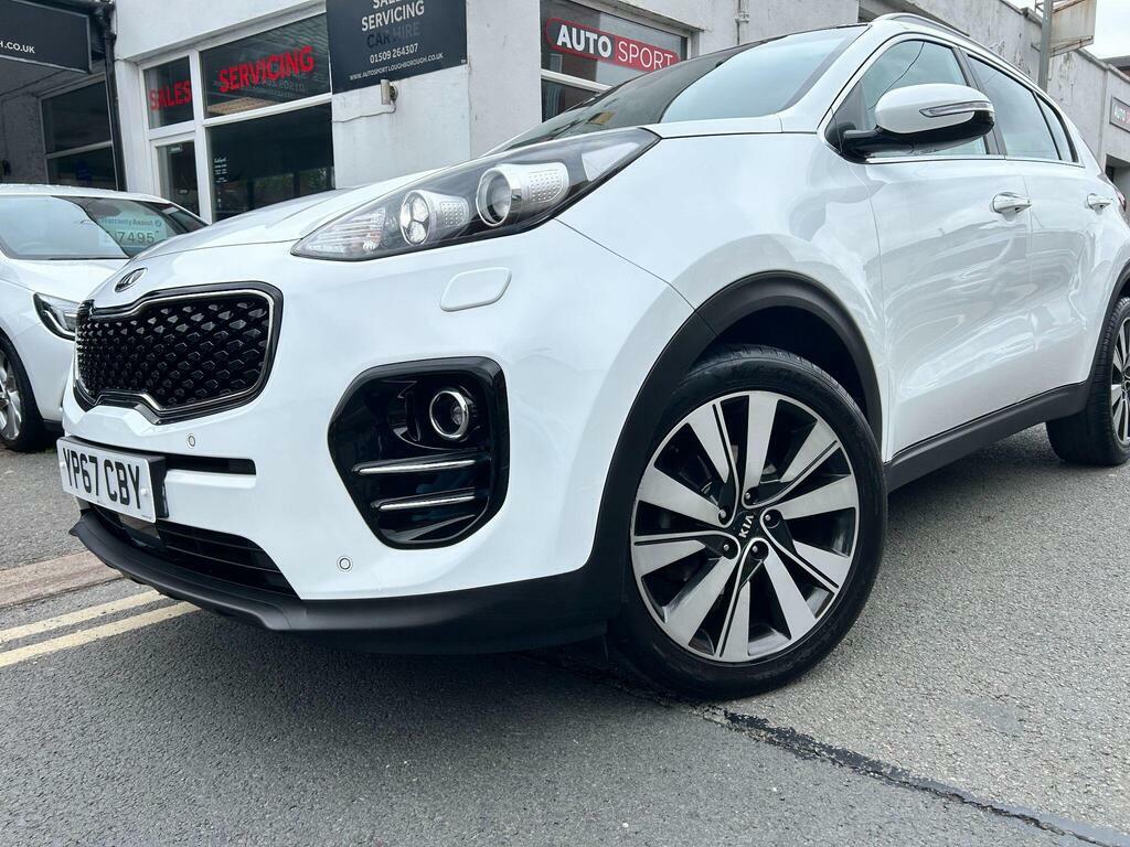Kia Sportage 1.7 Crdi 4 Euro 6 S S YP67CBY White #4