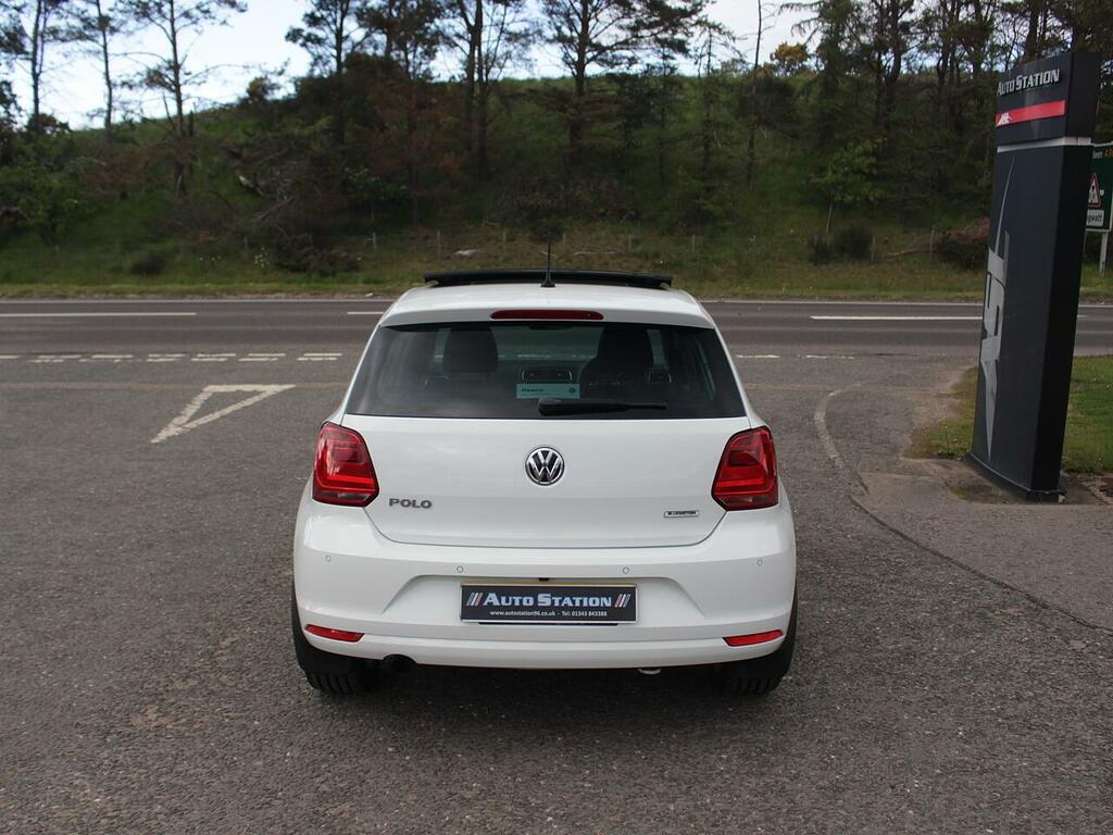 Volkswagen Polo 1.0 Tsi Sel Dsg Euro 6 Ss White #4