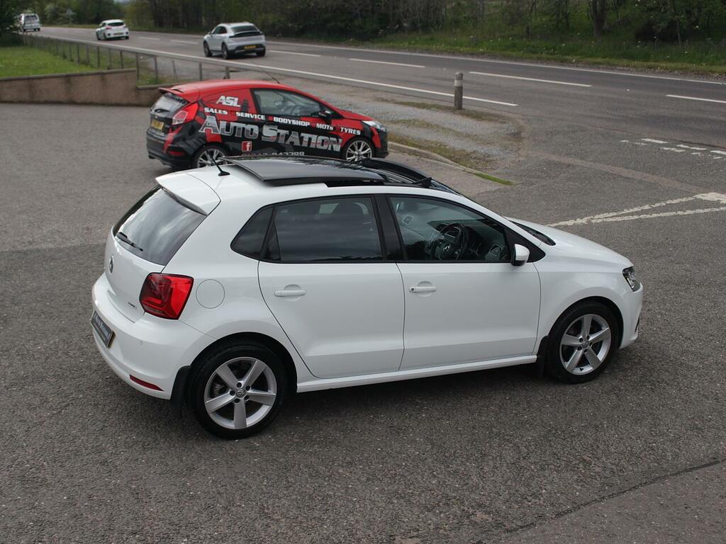 Volkswagen Polo 1.0 Tsi Sel Dsg Euro 6 Ss White #2