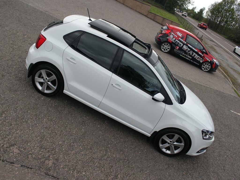 Volkswagen Polo 1.0 Tsi Sel Dsg Euro 6 Ss White #6