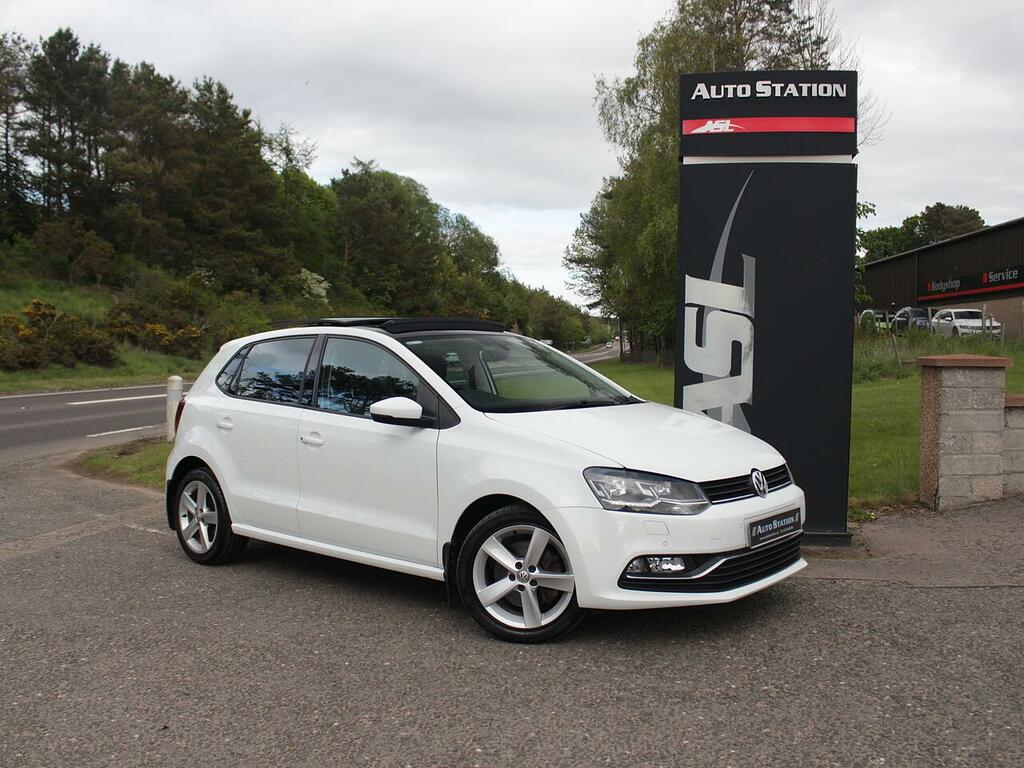 Volkswagen Polo 1.0 Tsi Sel Dsg Euro 6 Ss White