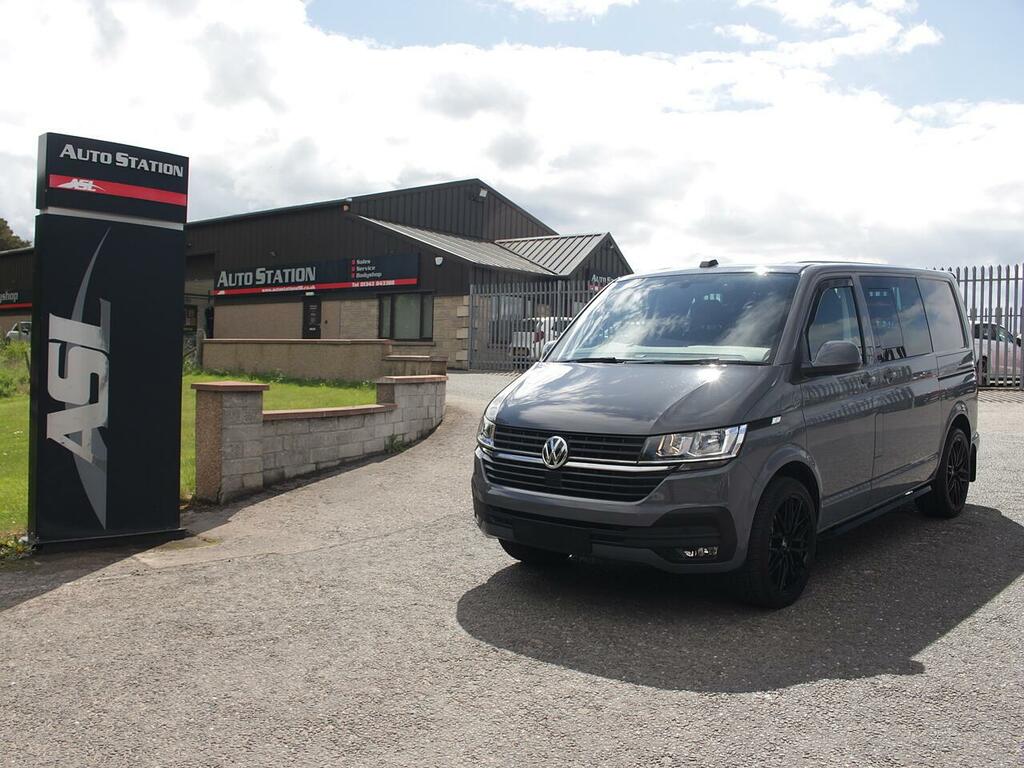 Volkswagen Transporter 2.0 Tdi T32 Highline Kombi Double Cab D Grey #2