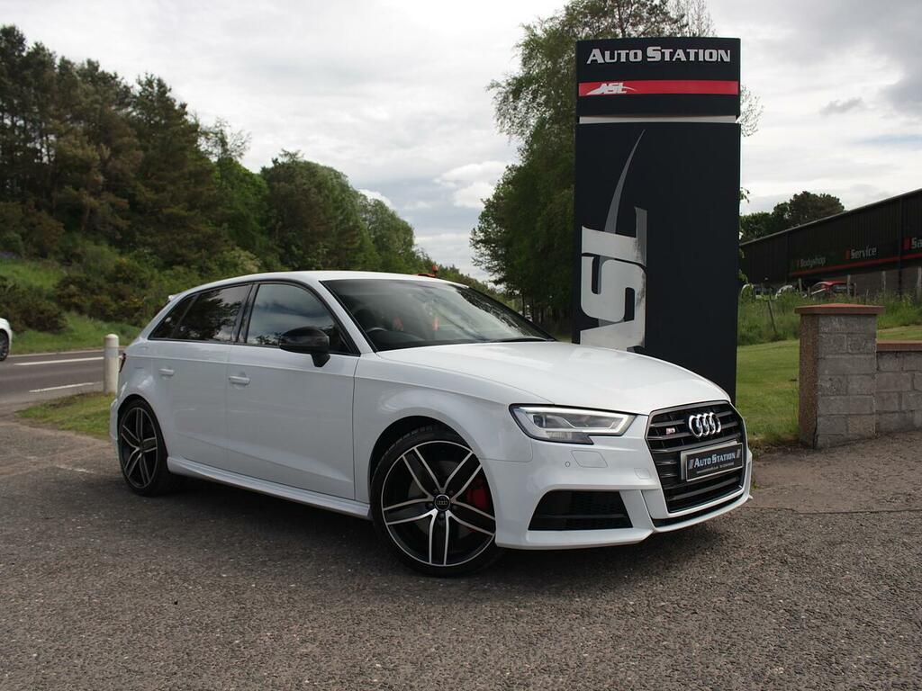 Audi S3 2.0 Tfsi Black Edition Sportback S Tronic Quattro White