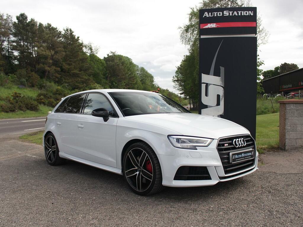 Audi S3 2.0 Tfsi Black Edition Sportback S Tronic Quattro White #4