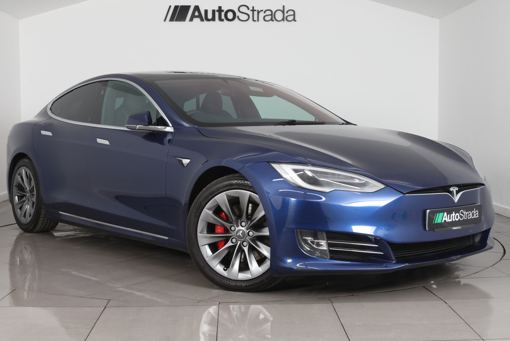 Tesla Model S Perform Ludicrous Awd Blue