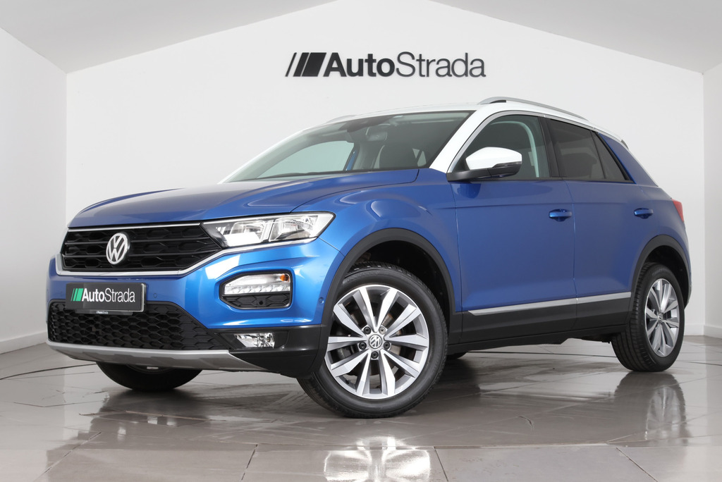 Volkswagen T-Roc Design 1.5 Tsi Evo Dsg Blue #4