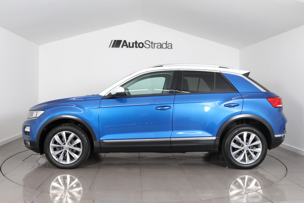 Volkswagen T-Roc Design 1.5 Tsi Evo Dsg Blue #6