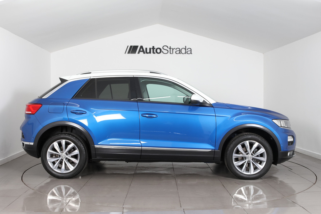 Volkswagen T-Roc Design 1.5 Tsi Evo Dsg Blue #5