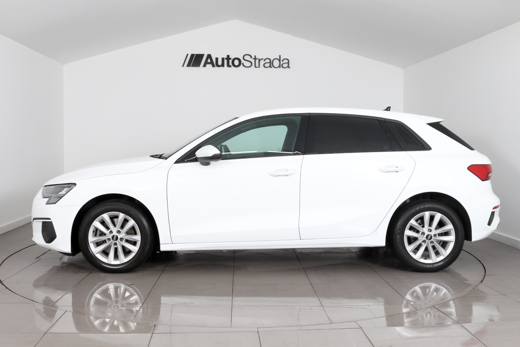 Audi A3 Sportback Tfsi Technik GY70PYS White #6