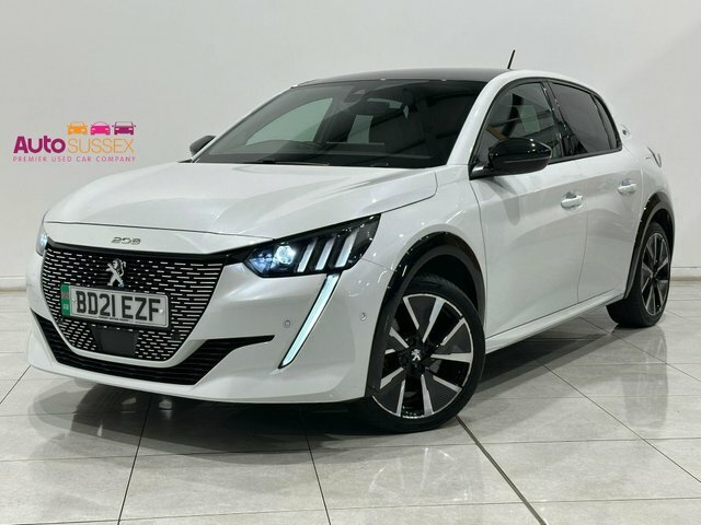 Peugeot e-208 Gt Auto 5dr White