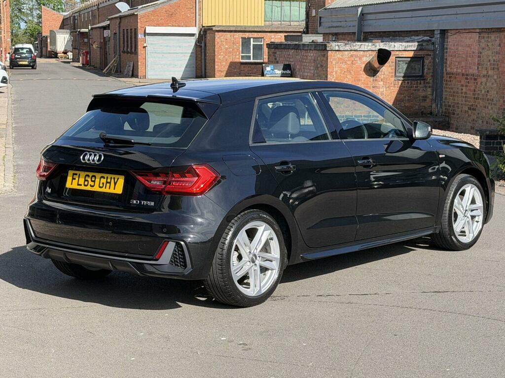 Audi A1 Audi A1 1.0 Tfsi 30 S Line Sportback Euro 6 Fl69 FL69GHY Black #4