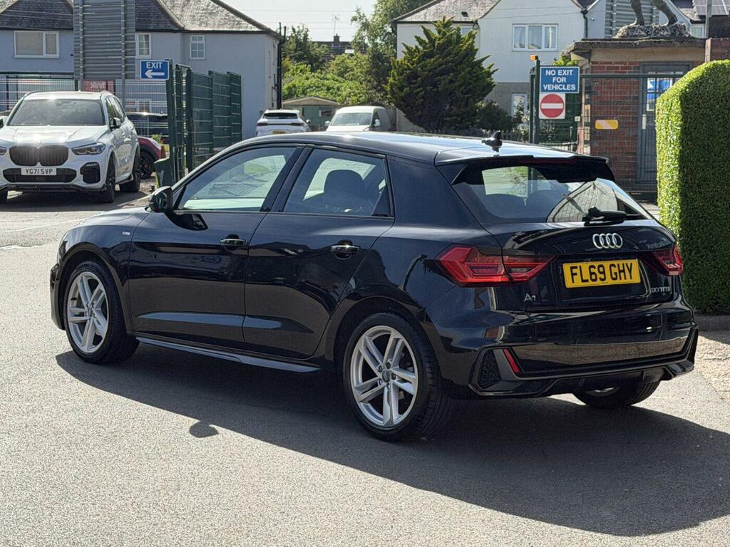 Audi A1 Audi A1 1.0 Tfsi 30 S Line Sportback Euro 6 Fl69 FL69GHY Black #3