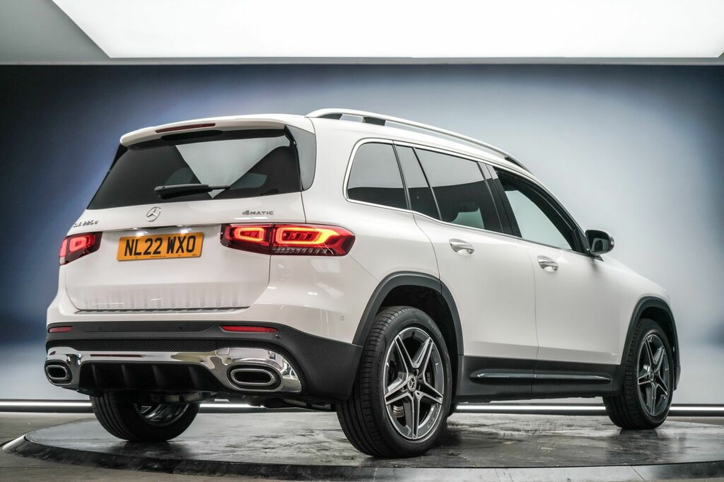 Mercedes-Benz GLB Class 2022 2.0 Glb220d Amg Line Premium Suv NL22WXO White #3