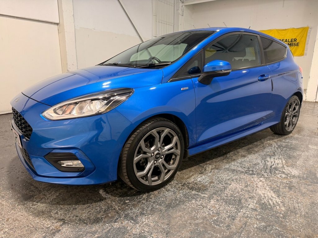 Ford Fiesta 1L St-line VN69JTZ Blue #2